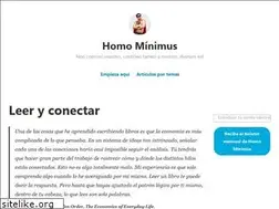Sites similar to homominimus.com