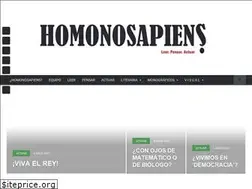 Sites similar to homonosapiens.es