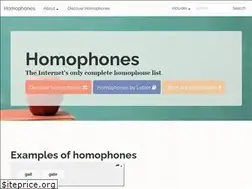 Sites similar to homophone.com