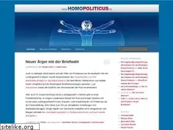 Sites similar to homopoliticus.de