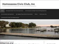 Sites similar to homosassacivicclubinc.org