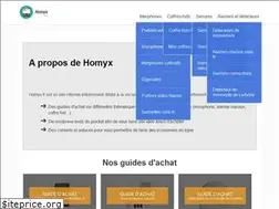 Sites similar to homyx.fr