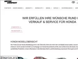 Sites similar to honda-motor-company.de
