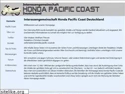 Sites similar to honda-pacific-coast.de
