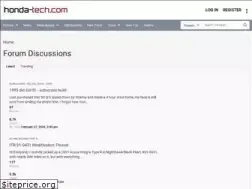 Sites similar to honda-tech.com