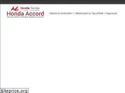 Sites similar to hondaaccordalkatresz.hu