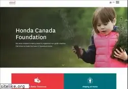 Sites similar to hondacanadafoundation.ca