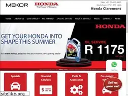 Sites similar to hondaclaremont.co.za