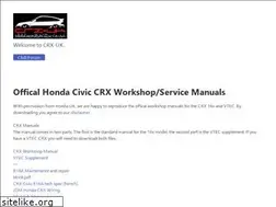 Sites similar to hondacrx.co.uk