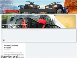Sites similar to hondaforeman.com
