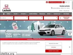 Sites similar to hondalachute.com