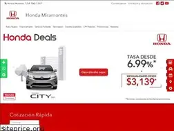 Sites similar to hondamiramontes.com.mx