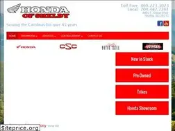Sites similar to hondamotorcyclesofshelby.com