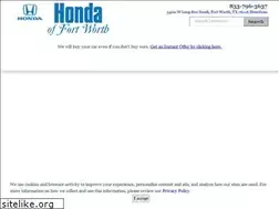 Sites similar to hondaoffortworth.com