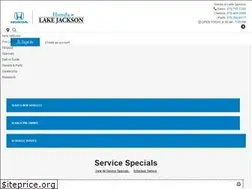 Sites similar to hondaoflakejackson.com