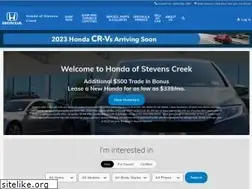 Sites similar to hondaofstevenscreek.com