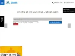 Sites similar to hondaoftheavenues.com