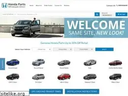 Sites similar to hondapartswholesaledirect.com