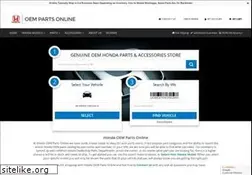 Sites similar to hondasuperstoreparts.com
