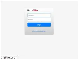 Sites similar to hondaweb.com