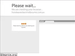 Sites similar to hondawreckersmelbourne.com.au
