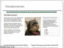 Sites similar to hondennamen.biz