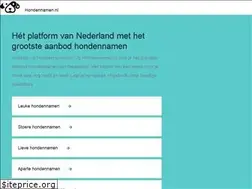 Sites similar to hondennamen.nl