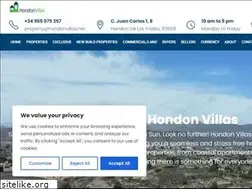 Sites similar to hondonvillas.net