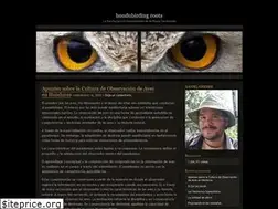 Sites similar to hondubirding.wordpress.com