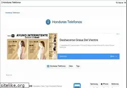 Sites similar to hondurastelefonos.com