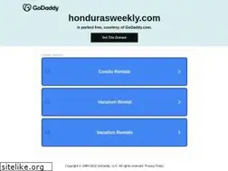 Sites similar to hondurasweekly.com