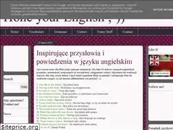 Sites similar to hone-your-english.blogspot.com