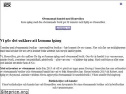 Sites similar to honestbox.se