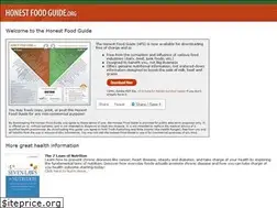 Sites similar to honestfoodguide.org