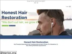 Sites similar to honesthairrestoration.com