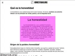 Sites similar to honestidad.org