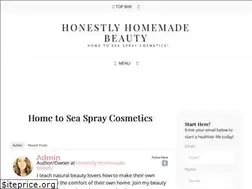 Sites similar to honestlyhomemadebeauty.com