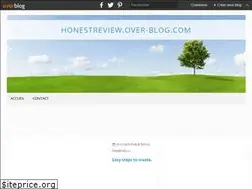 Sites similar to honestreview.over-blog.com