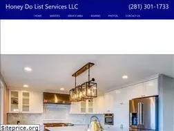 Sites similar to honey-do-list-services-tx.com