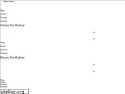 Sites similar to honeybeebakery.org