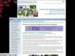 Sites similar to honeycreekaussies.com