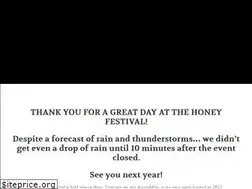 Sites similar to honeyfestival.com