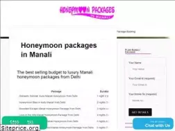Sites similar to honeymoonpackagesinmanali.com