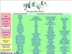 Sites similar to honeysucklemusic.com