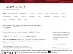 Sites similar to hongarijevakantieland.nl