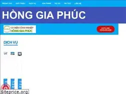 Sites similar to honggiaphuc.com