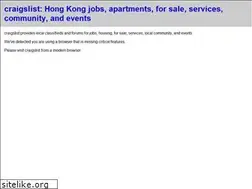 Sites similar to hongkong.craigslist.hk