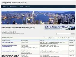 Sites similar to hongkonginsurancebrokers.com