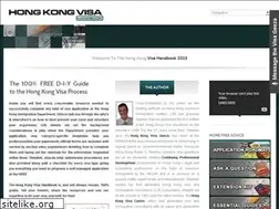Sites similar to hongkongvisahandbook.com