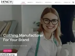 Sites similar to hongyuapparel.com